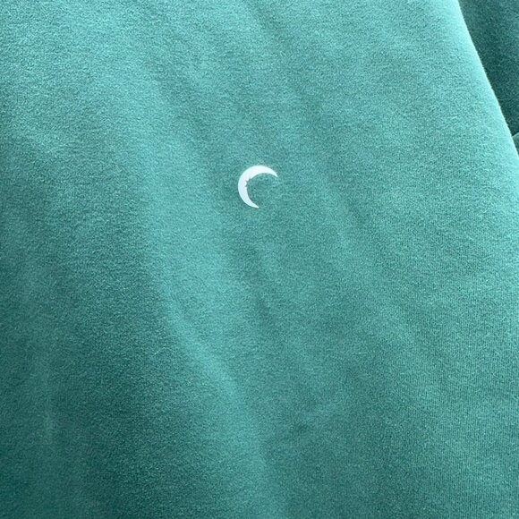 Zyia Active Hooded Sweatshirt and Relaxation Sweats Set Color Pine Kangaroo Pock - Picture 4 of 15